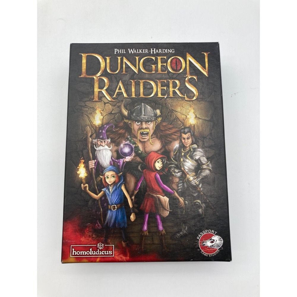 Dungeon Raiders Board Game Phil Walker-Harding Passport Game Studios Complete
